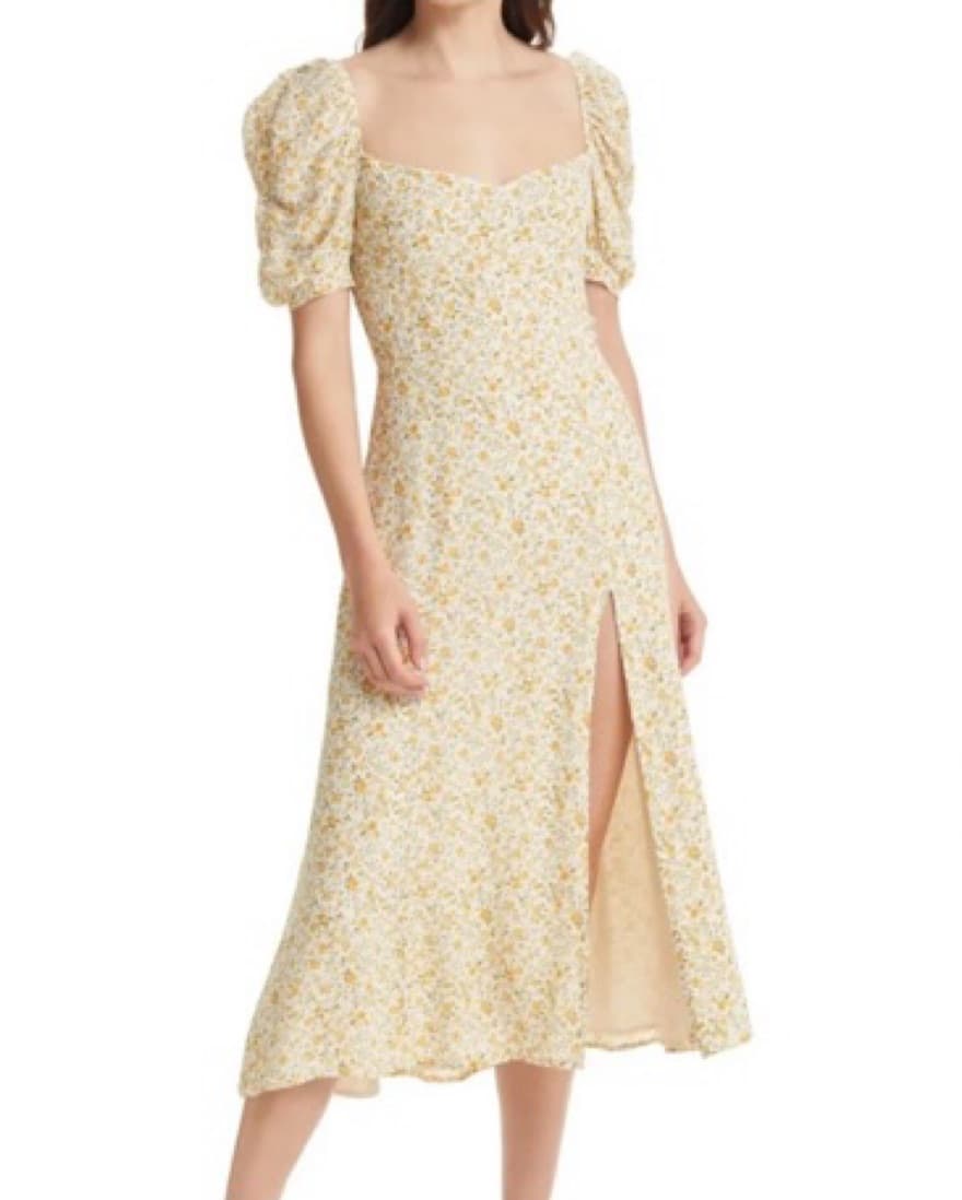 Reformation Bandit Floral Midi Dress - Image 5