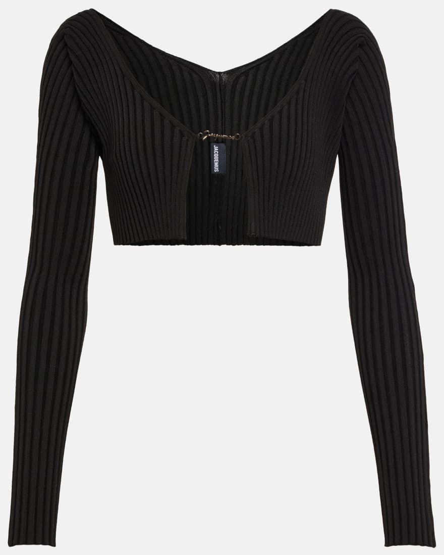 Jacquemus Black Cardigan - Image 1
