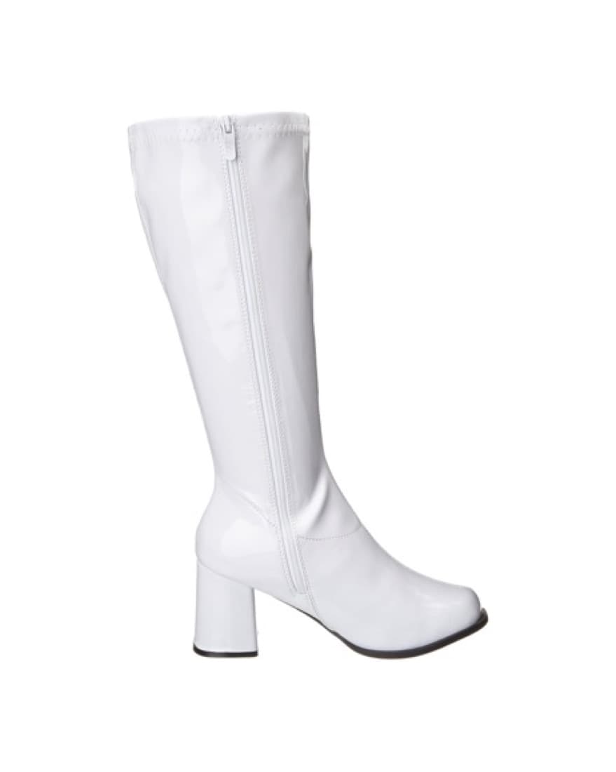 White Gogo Boots For Halloween - Image 3