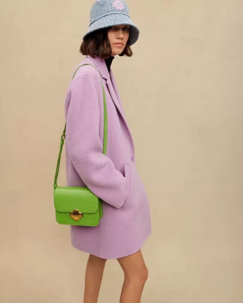 Maje Gabriela Bouclé Coat - Image 3