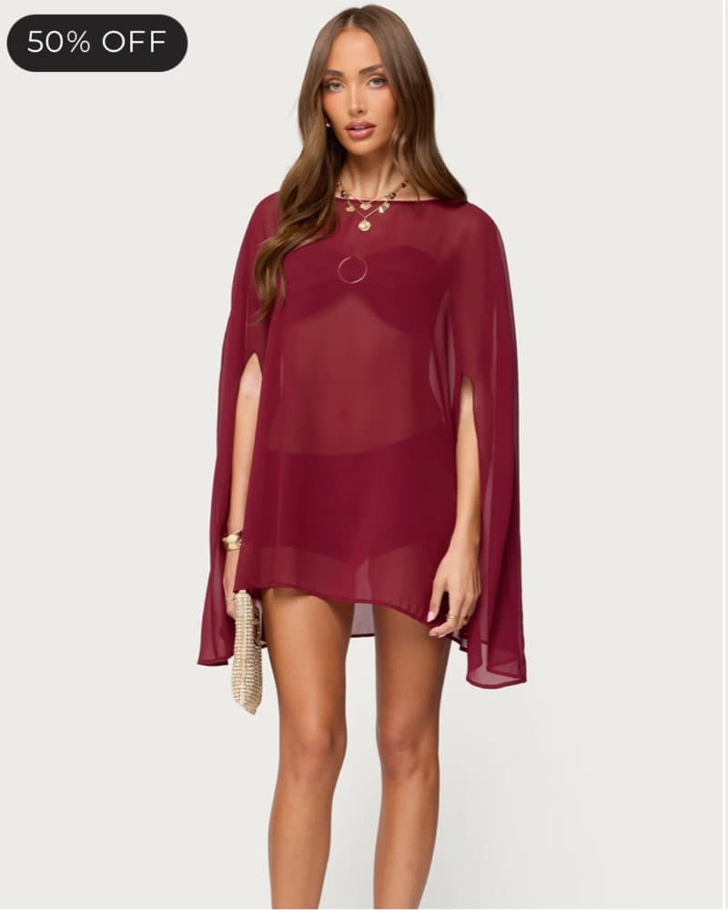 Poncho Set Buci Dupe - Image 3