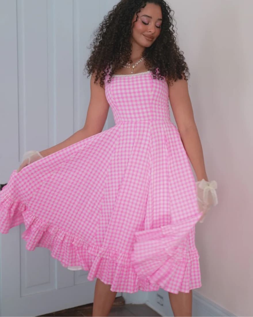 Jessa Kae Pink Daze Dress - Image 3