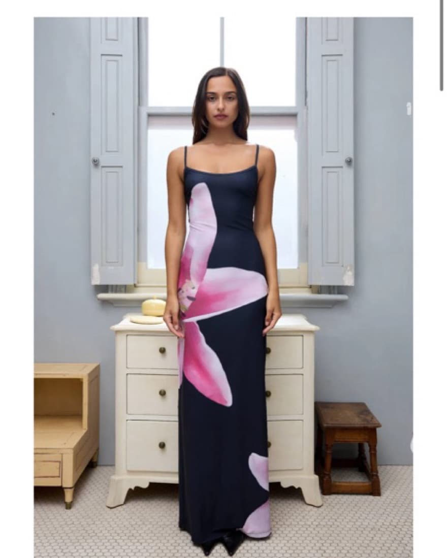 Floral With Harper Lu Maxi Dress - Image 4