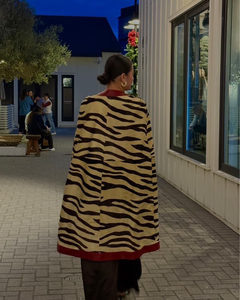 Vintage Gucci Ponyhair Cape  - Image 1