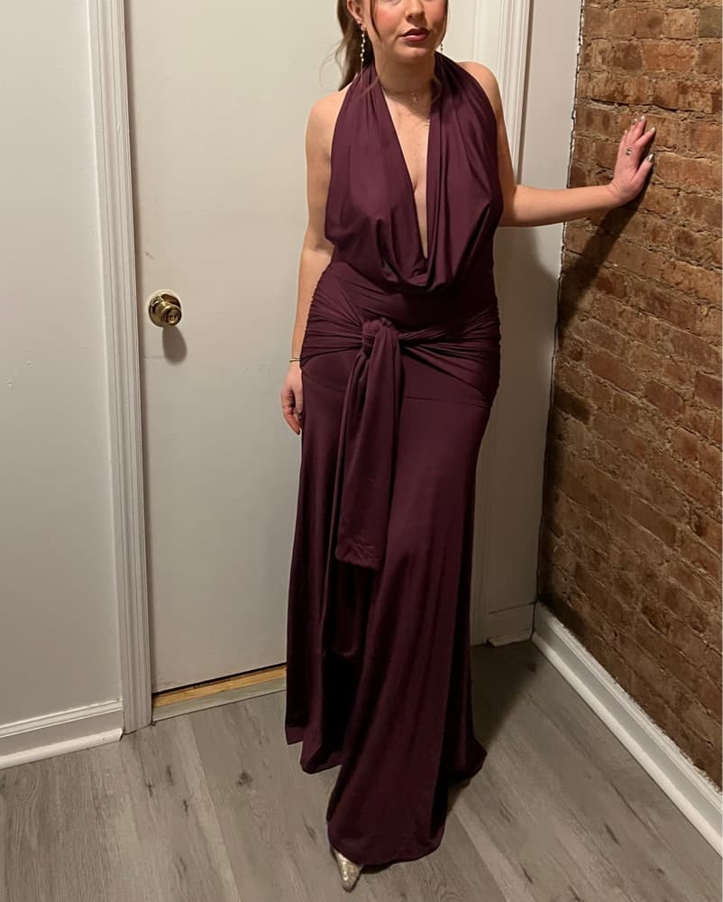 Revolve Plum Dress - Image 6