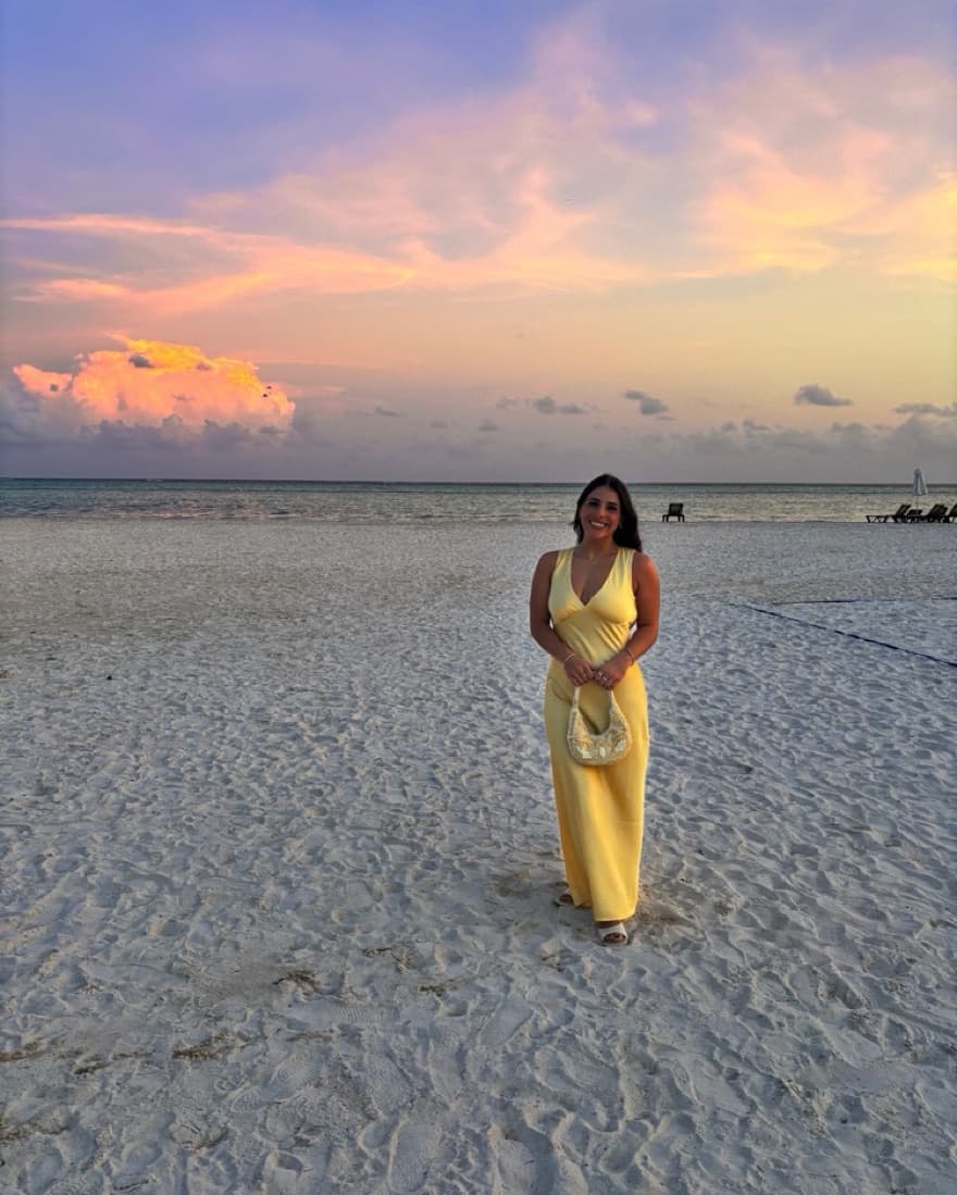 Plunge Cowel Back Maxi Dress - Image 2