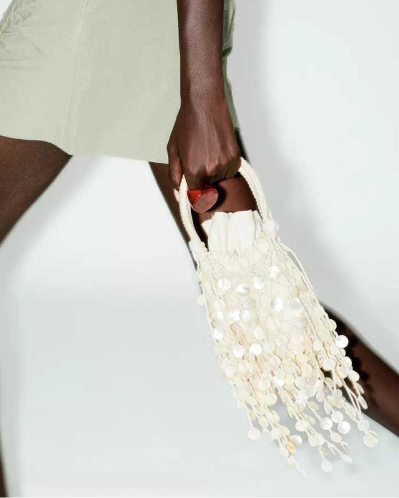 PEARLESCENT APPLIQUÉ BAG - Image 2
