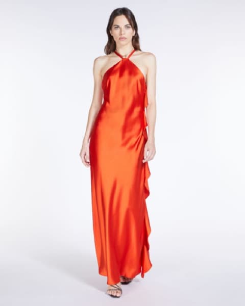 Max Mara Satin Dress - Image 3