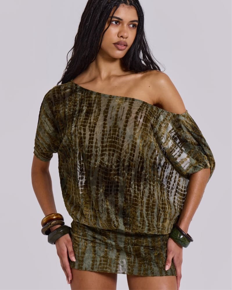Jaded London Ophidian Dress - Image 2