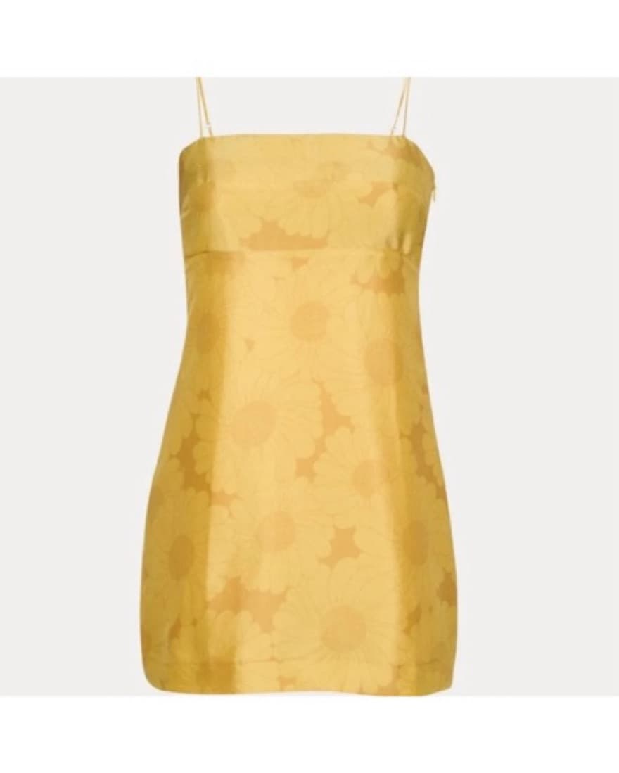 Yellow Realisation Par Christy Mini Dres - Image 3
