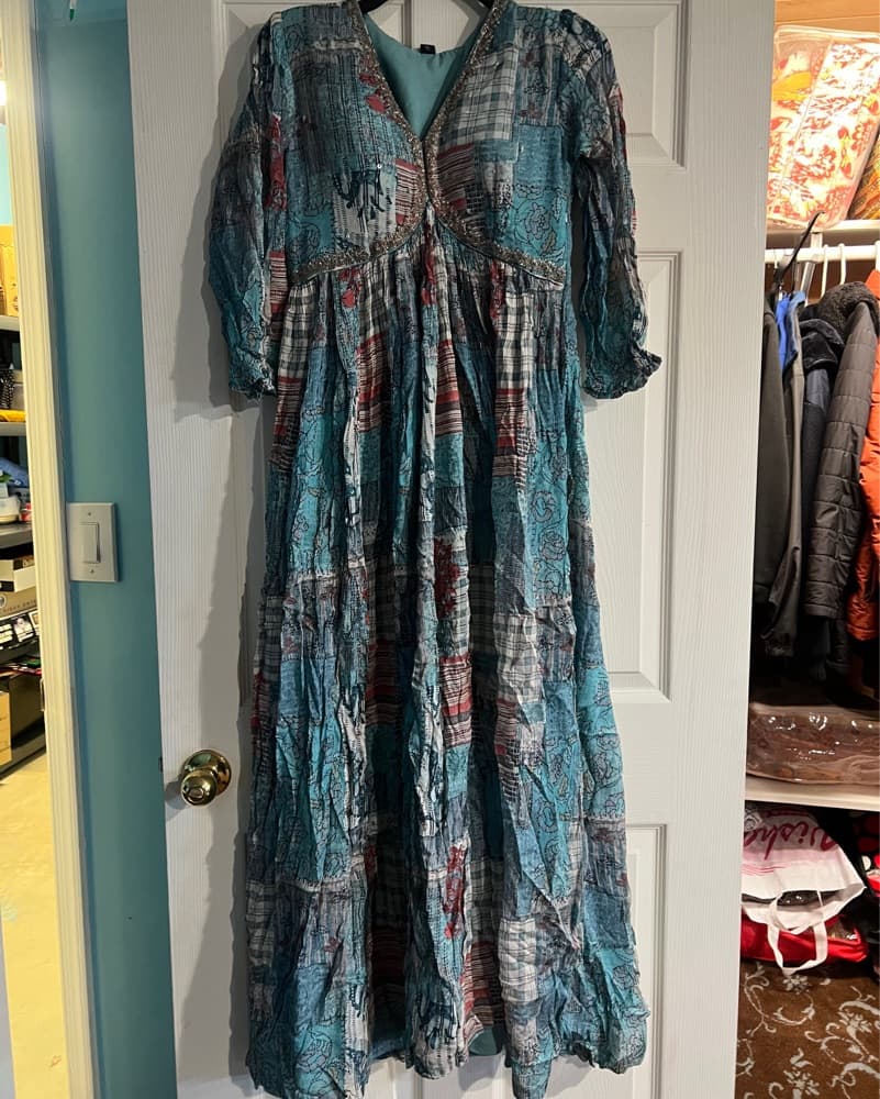 Maxi Lightweight Gown, Vacation Wear - Image 2