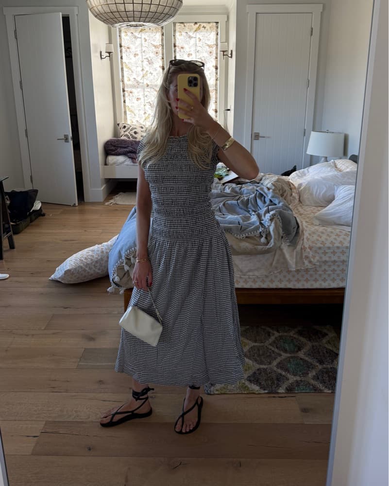 Reformation Gingham Dress  - Image 2