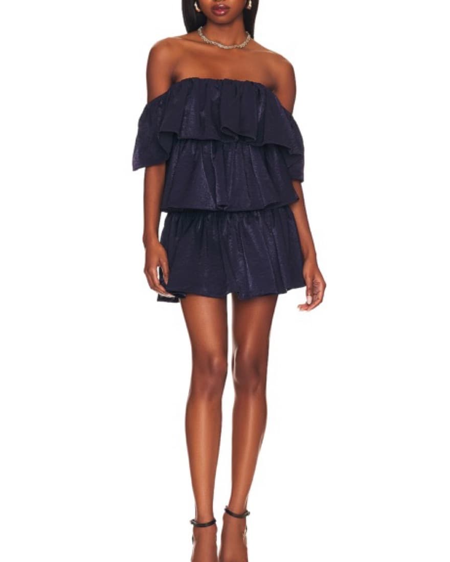 CAMILA COELHO mini dress in sapphire   - Image 1