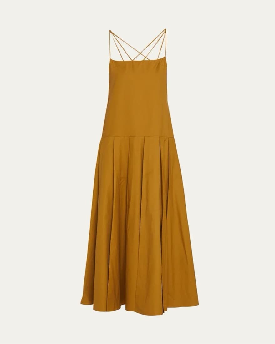 Khaite Thea Drop Waist Dress - Image 3