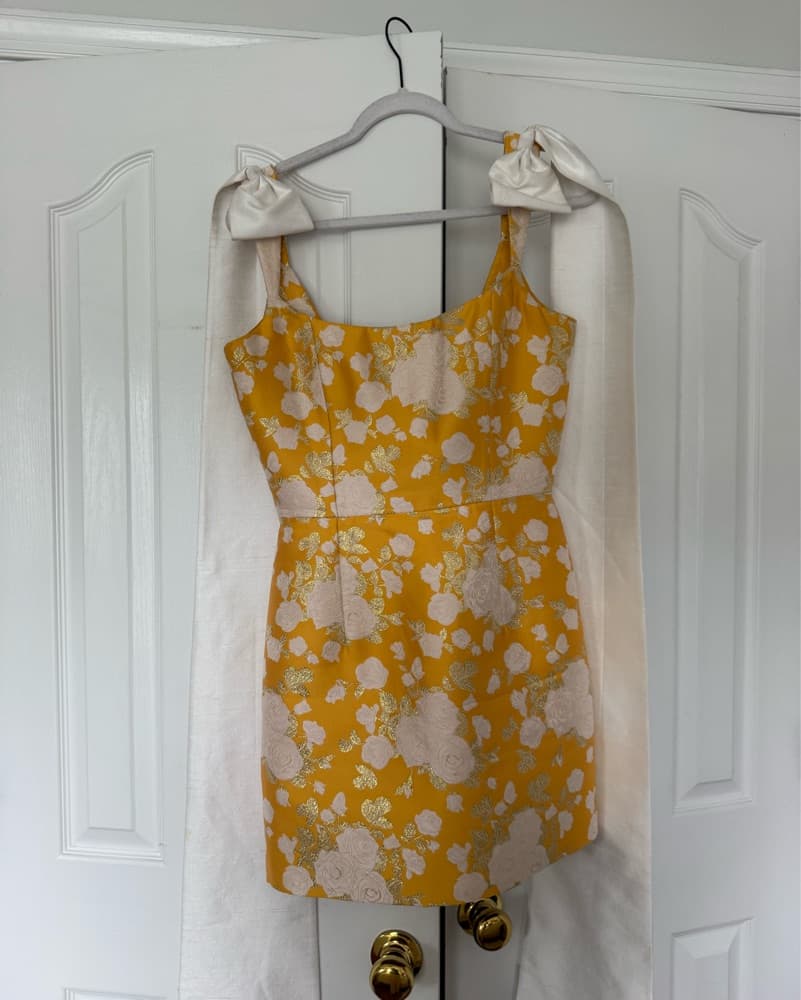 Markarian Celestia yellow Mini Dress  - Image 5