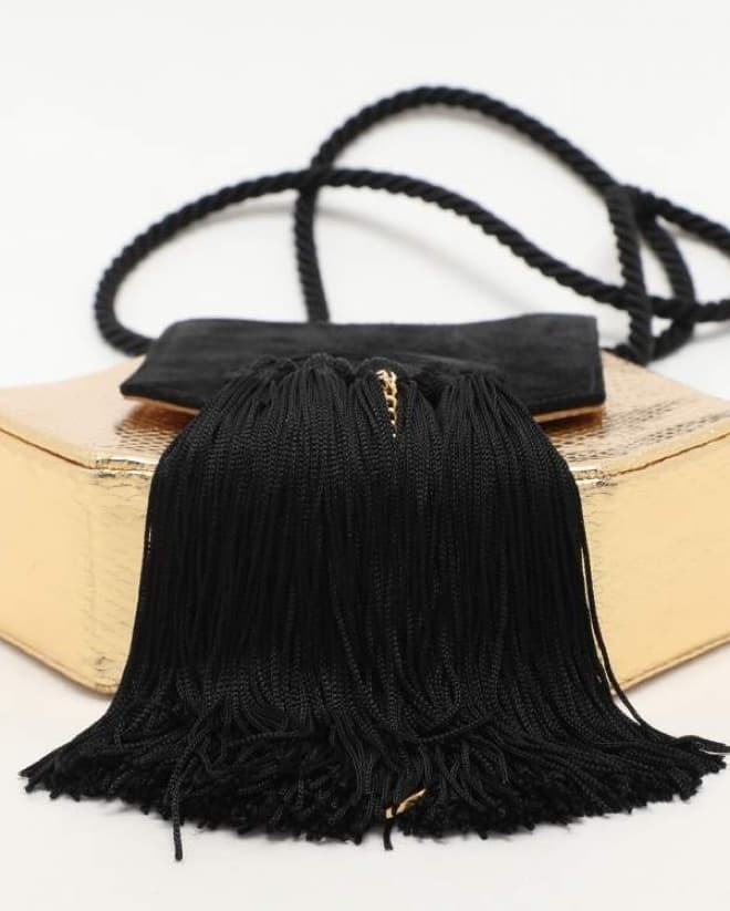 Vintage-Inspired Evening Bag | Black Tie | Wedding Guest | Gala - Image 6