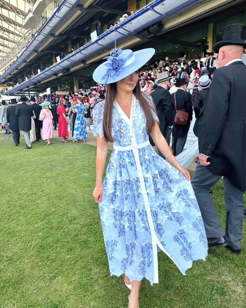 Royal Ascot Hat - Polo Race 💙 - Image 2