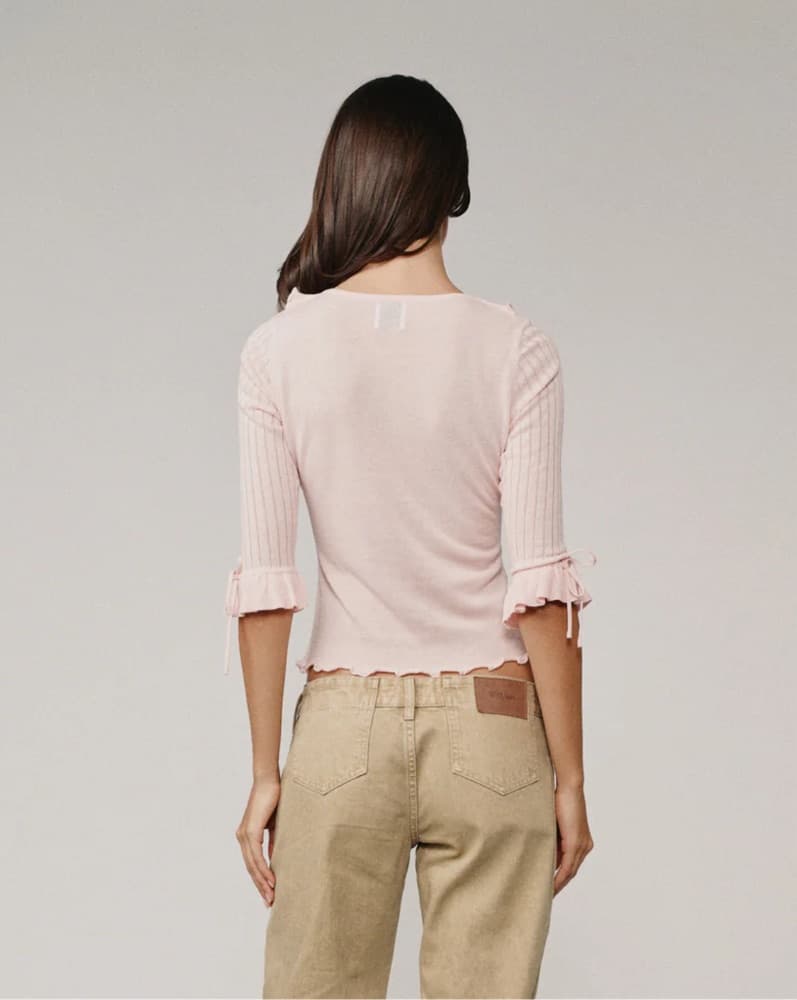 With Jean Emily Top - Pink - Image 4