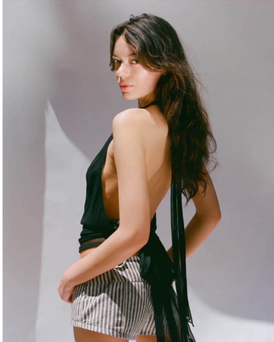 Dana Foley Margot Top Black  - Image 2