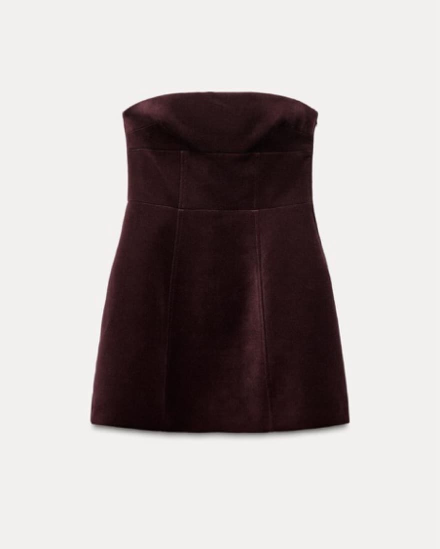 Velvet Bow Dress - Image 4