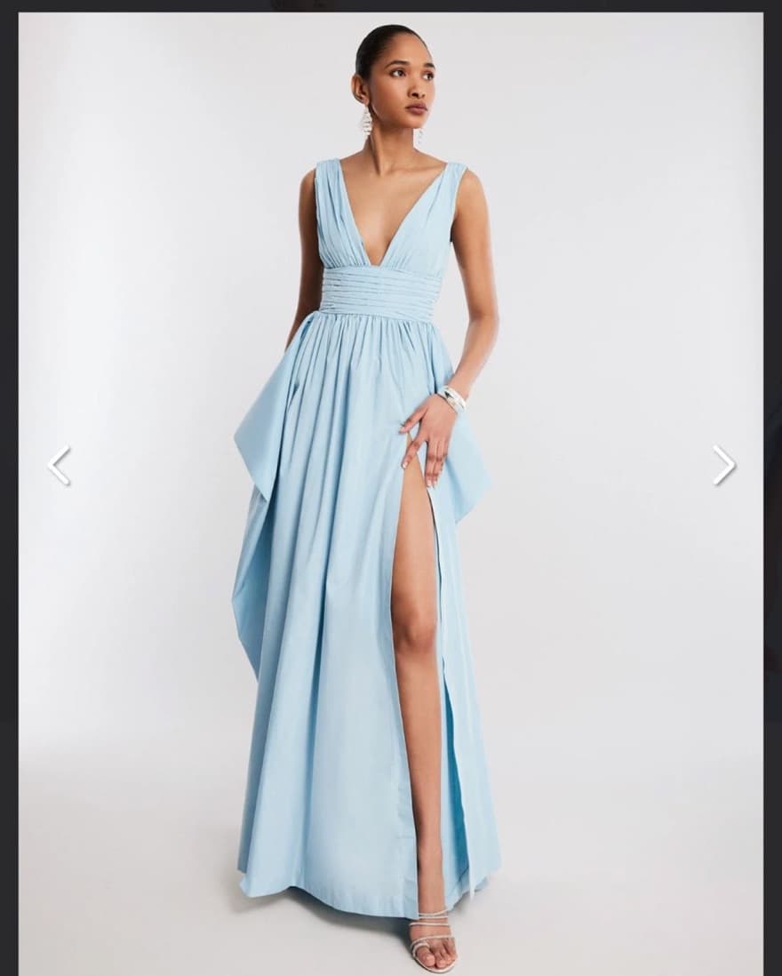 BCBG Phoenix V-Neck Gown - Image 1
