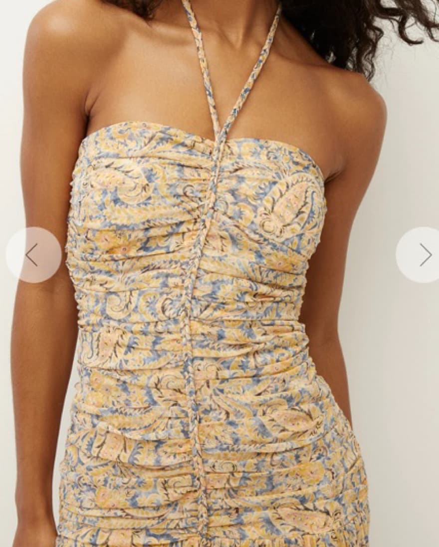 Veronica Beard Lucine Paisley Dress - Image 3