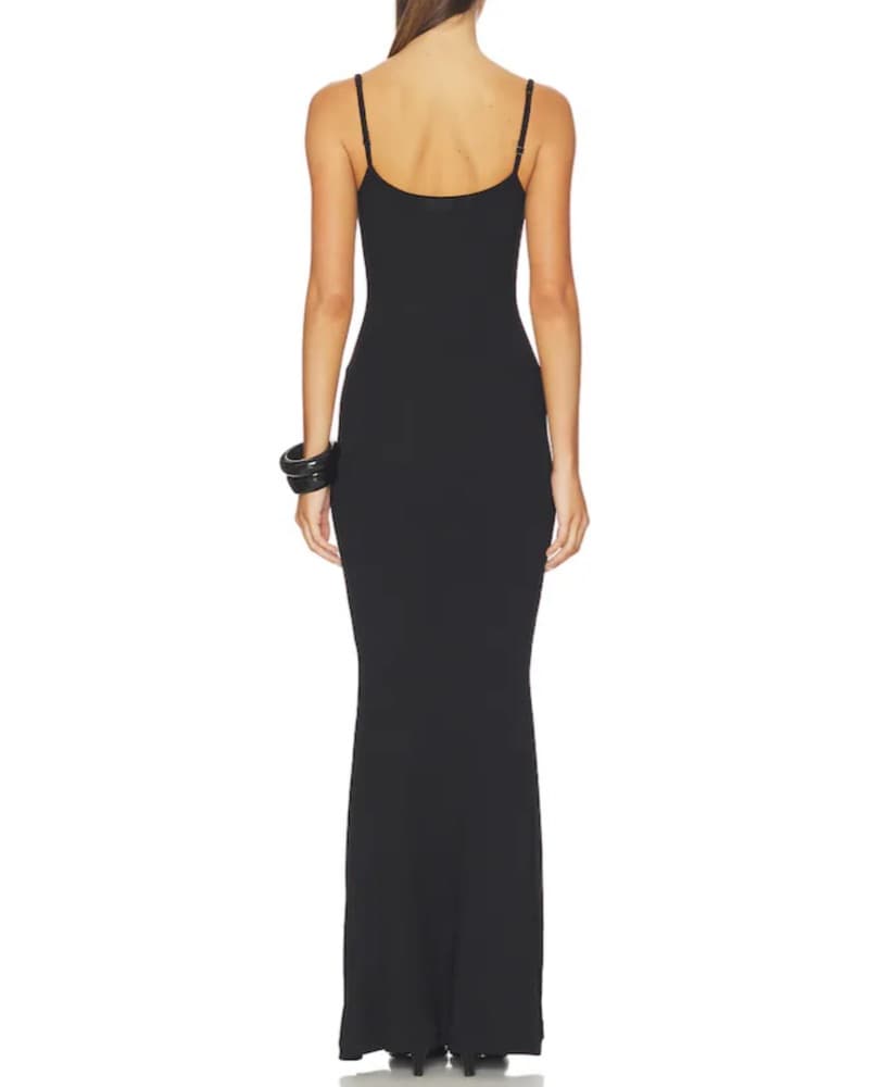 Skims Black Slip Dress  - Image 2