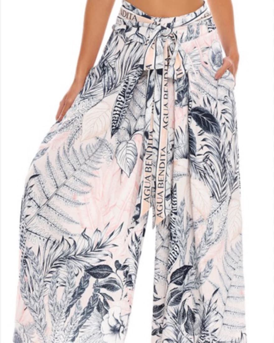  AGUA BENDITA HELIOS CROP TOP & PANT SET - Image 2