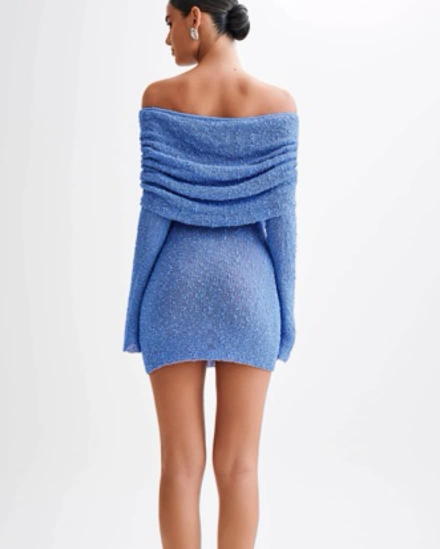 Meshki Blue Dress - Image 1