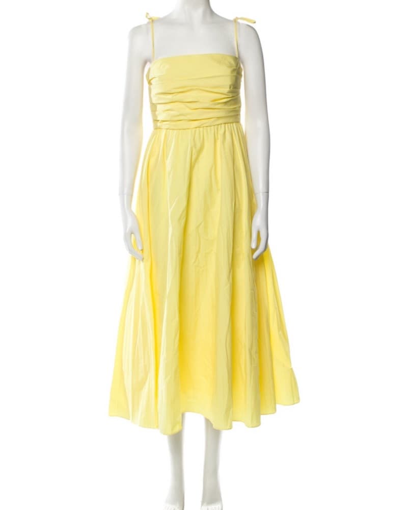 Jonathan Simkhai Square Neckline Midi  - Image 2