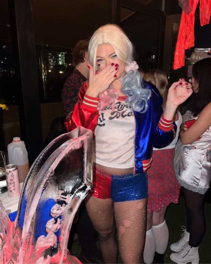 Harley Quinn Joker Halloween Costume - Image 3