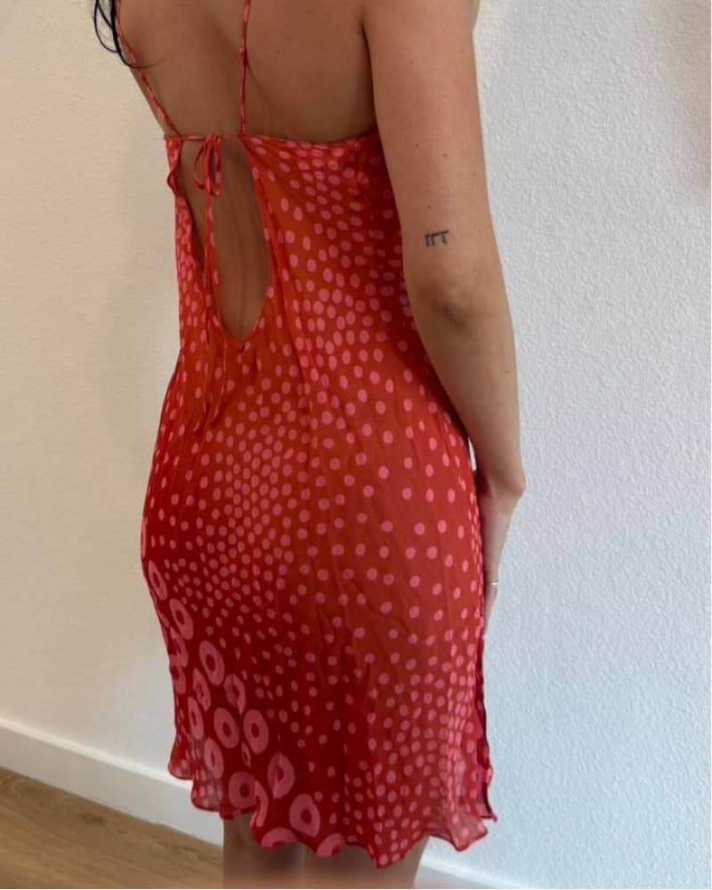Victoria Secret Vintage Red Polka Dot - Image 2