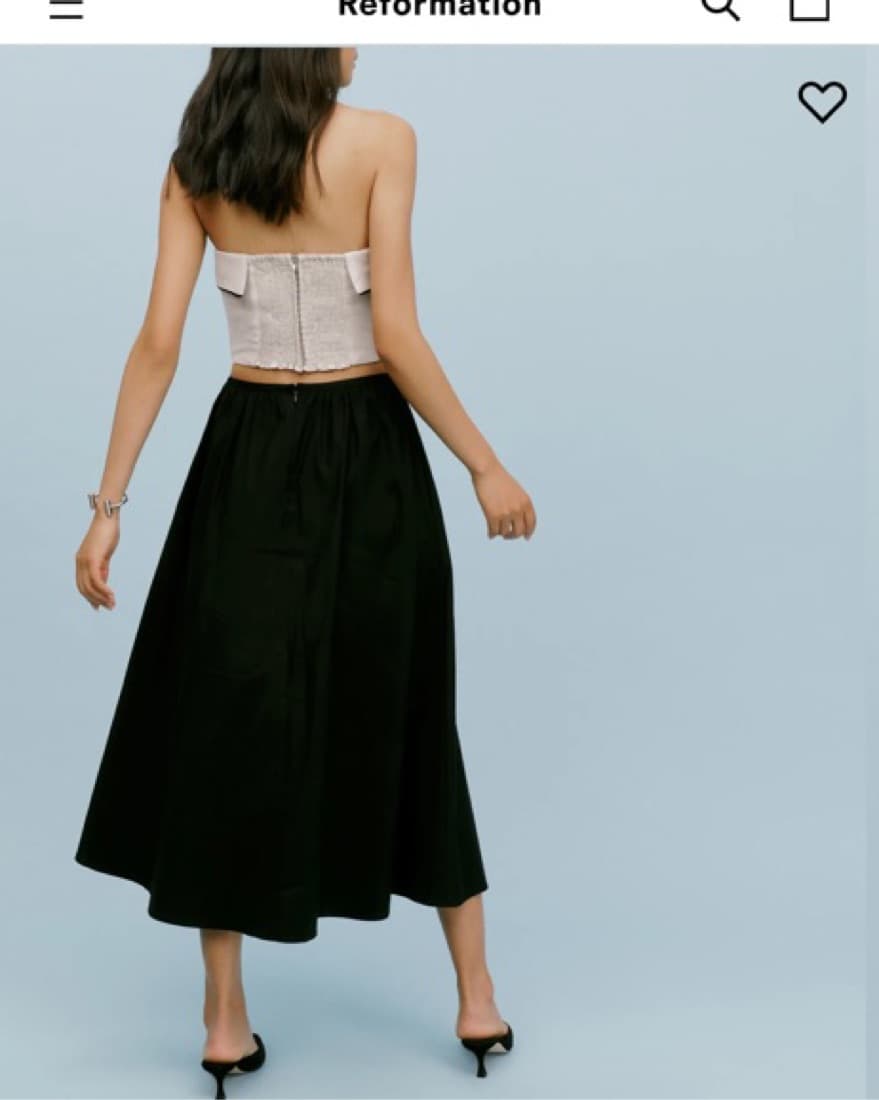 Reformation Livvy Linen Two Piece  - Image 2