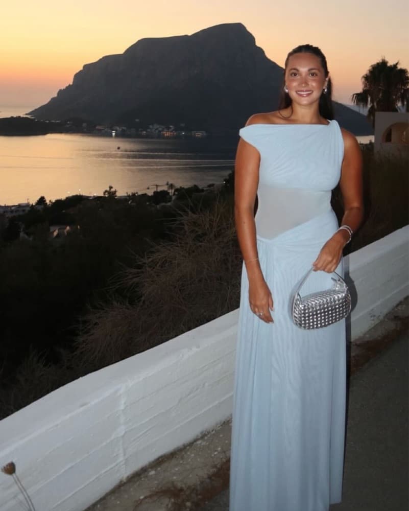 MISHA one shoulder twist dress - Image 5