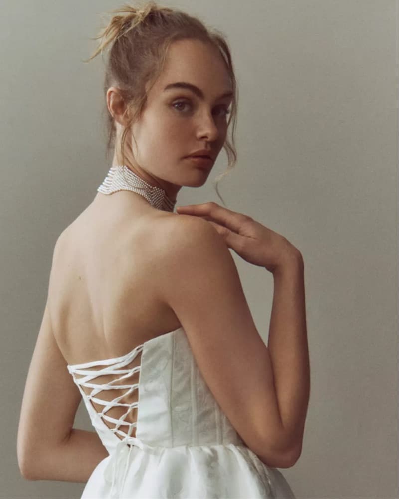 V. Chapman Ginny Strapless Mini Dress - Image 3