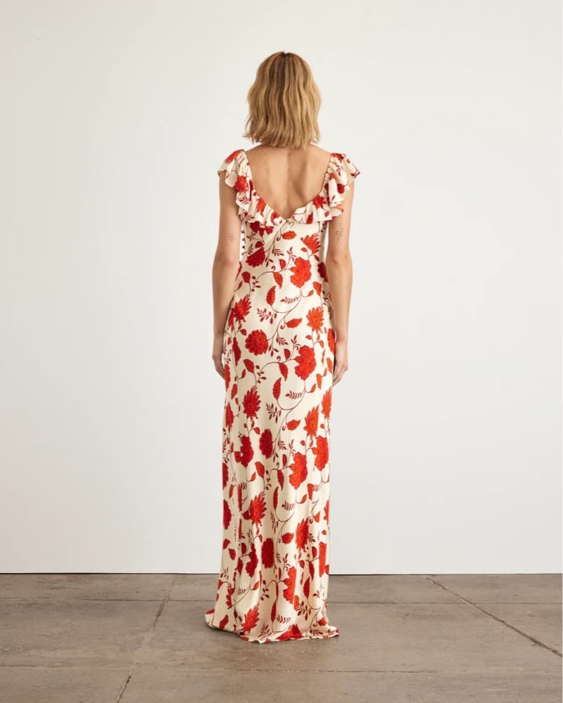 Tanya Taylor Carrie Floral Dress - Sz 0 - Image 4