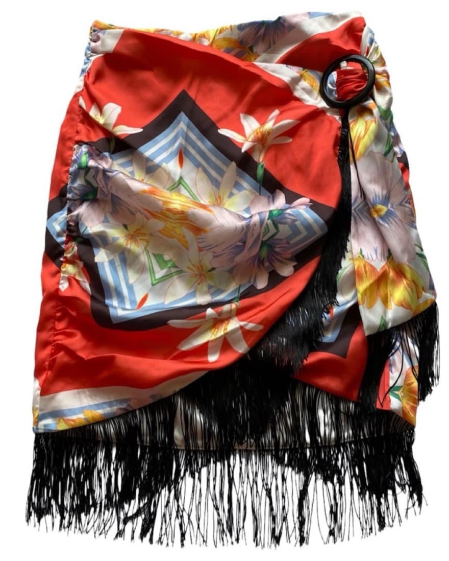Song of Style Fringe Skirt  - Image 2