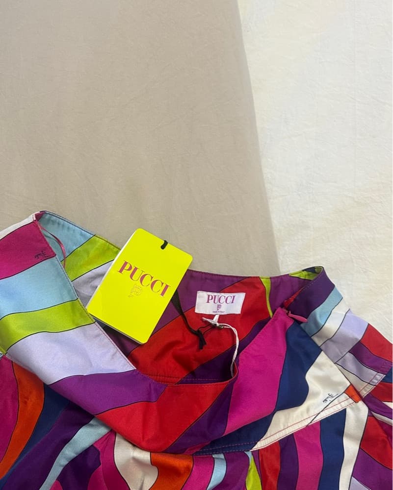 Pucci Ruffle Mini Skirt - Image 2