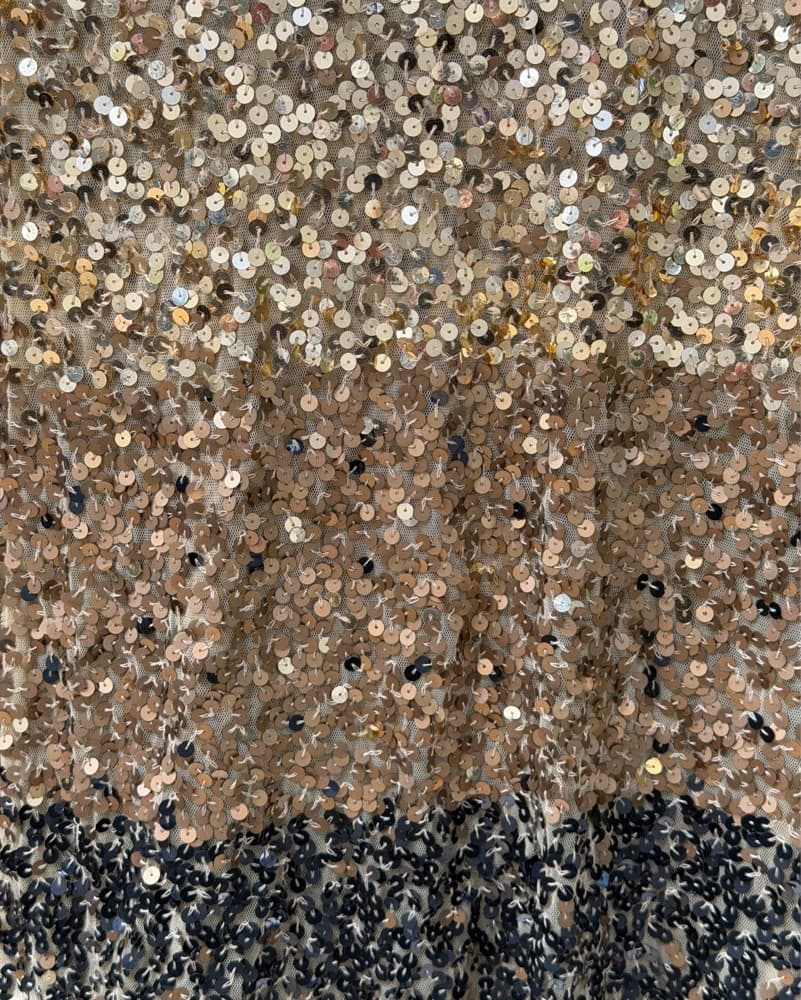 Vintage Ombre Sequin Dress - Image 2