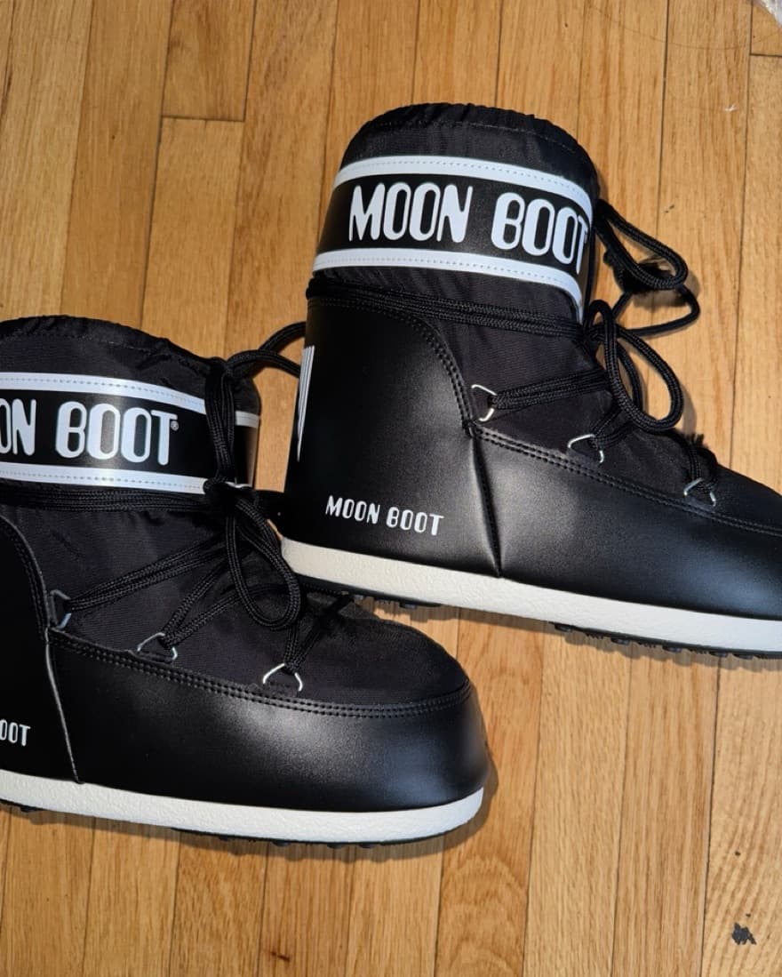 Moon Boots Low Icon Black 39/41 - Image 2