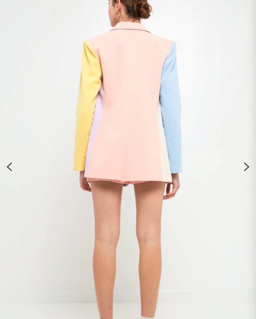 Multi Colored Blazer  - Image 3