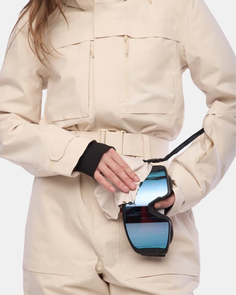 Halfdays Murphy Ski Suit Oatmeal - Image 3