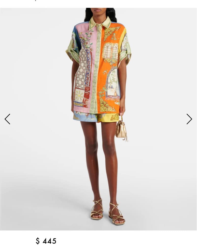 Alemais Short Slevee Button Down  - Image 3