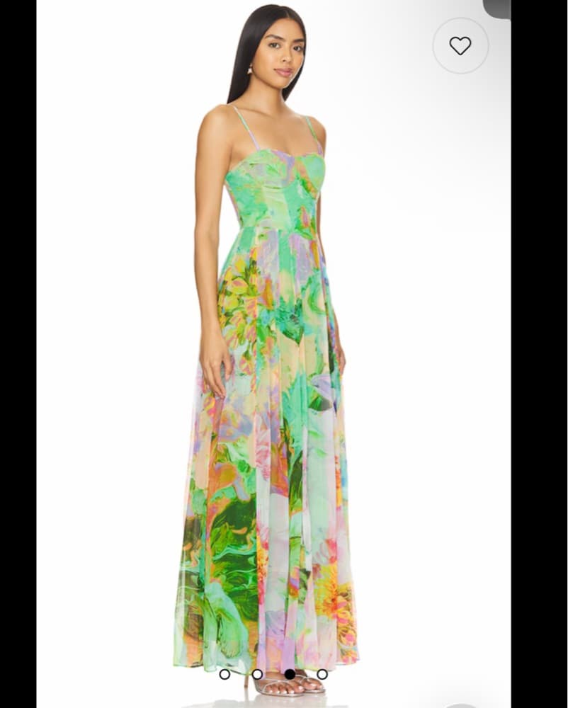 HEMANT AND NANDITA vibrant maxi dress - Image 2