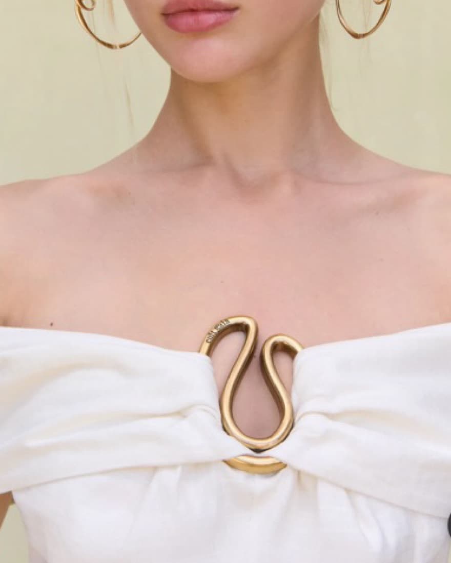 560$ Cult Gaia Sawyer Dress  - Image 4