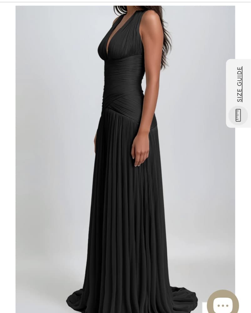 Elegant Black Gown  - Image 2