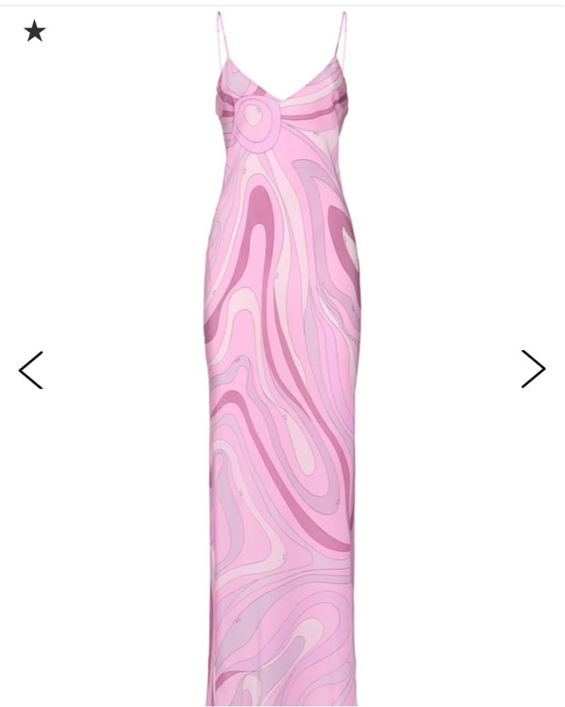 Emilio Pucci Silk Maxi Dress - Image 1