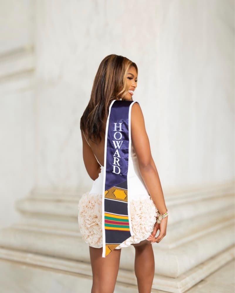Cream Ruffled Mini Dress - Image 4