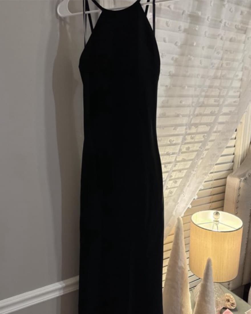 Calvin Klein Open Back Maxi Formal Dress - Image 2