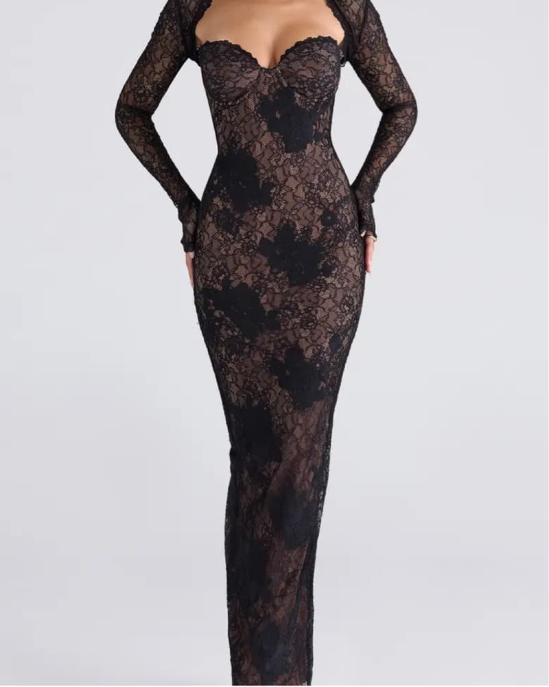 House Of Cb Lucienne Dress - Image 1